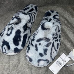 Faux Fur Slippers LARGE
